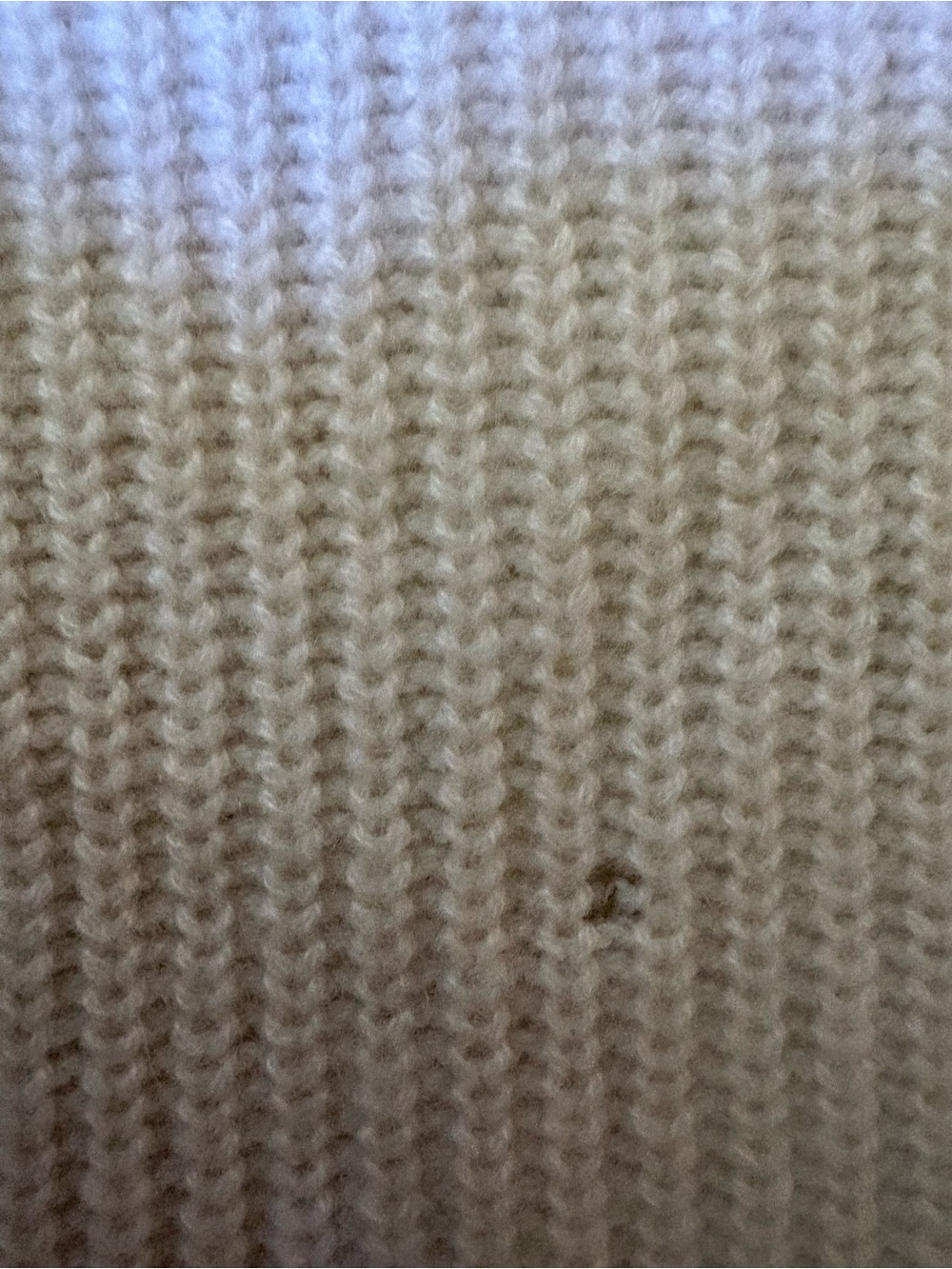 Jenni Kayne Cream Ribbed Button-Front Cardigan - Picture 5 of 6